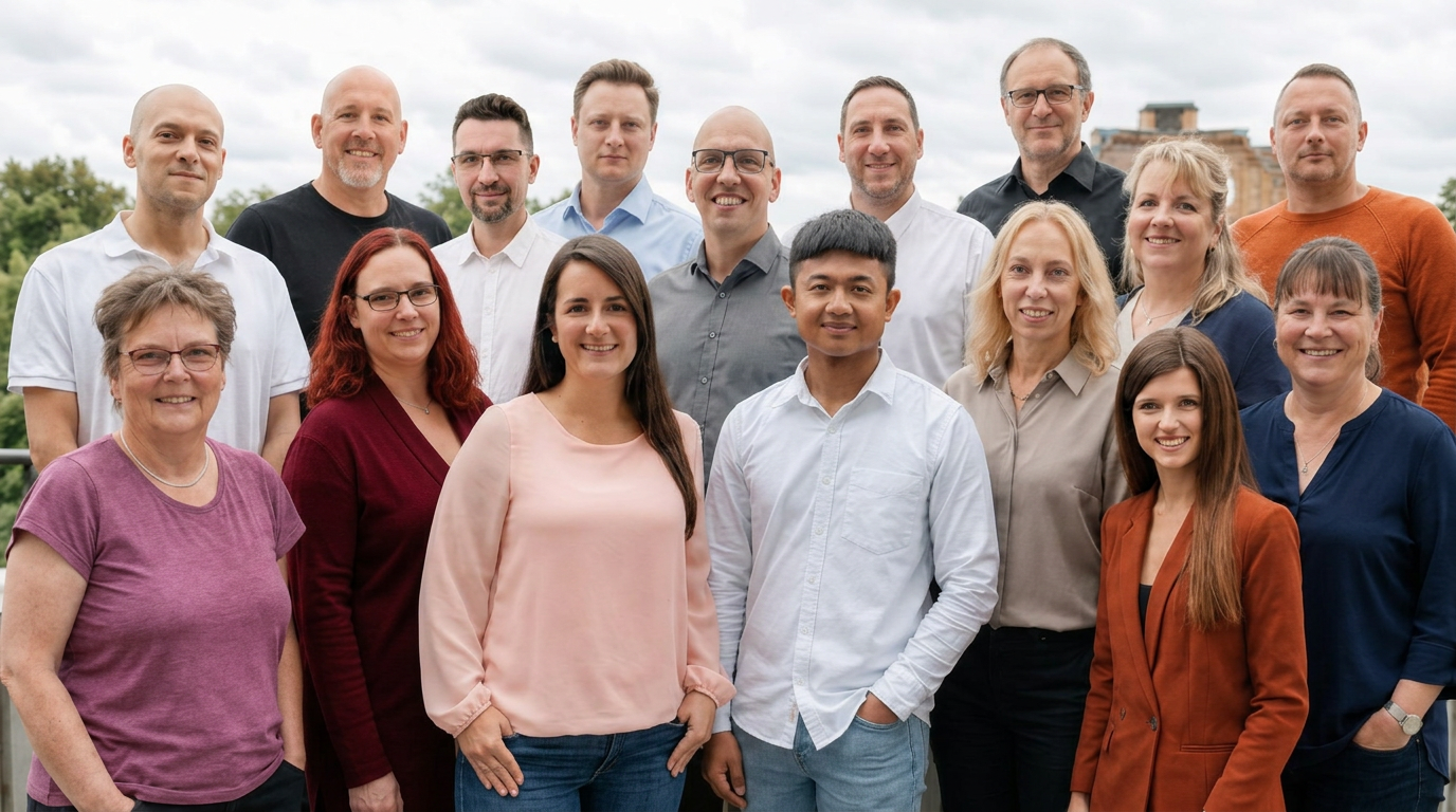 Das gesamte Team von PC-COLLEGE